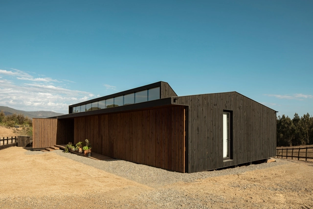 Casa la divisa / GVAA - Casas, Fachada, Puerta