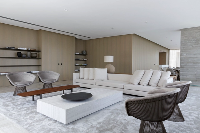 Residências Privativas Four Seasons São Paulo / Studio Arthur Casas - Design De Interiores, Dormitório, Mesa, Iluminação, Cadeira