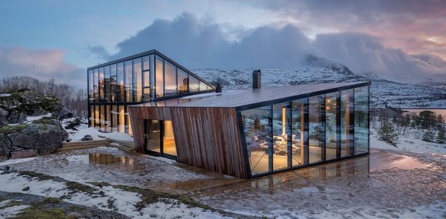 Cabana Efjord / Stinessen Arkitektur - Casas