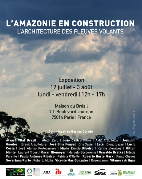 Exhibition in Paris: L'Amazonie en construction - l'architecture des fleuves volants - Featured Image