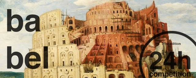 24h competition 31st edition - babel - Featured Image