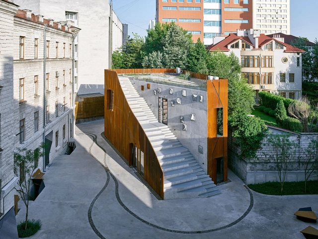 ARTCOR Creative Center / Maxim Calujac - Exterior Photography, Cultural Center, Facade