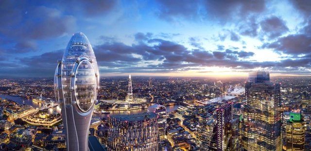 El alcalde de Londres rechaza la construcción de la Torre Tulip diseñada por Foster + Partners - Imagen Principal