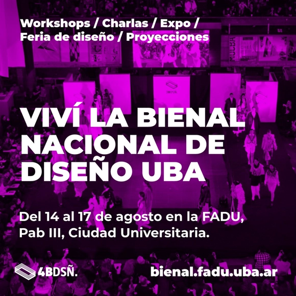 4º Bienal Nacional de Diseño UBA 2019 - Imagen Principal