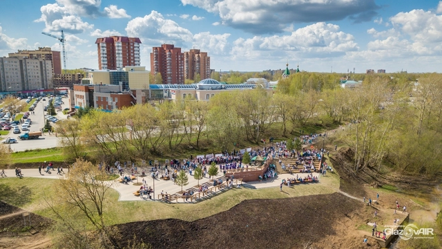 Jardim da Cidade de Glazov / NPO Foundation for Urban Development "Garden City" - Parque
