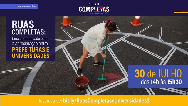 Ruas Completas: uma oportunidade para a aproximação entre prefeituras e universidades - Imagem de Destaque