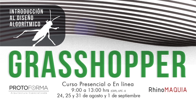 Curso Grasshopper para Rhino 6 - Imagen Principal