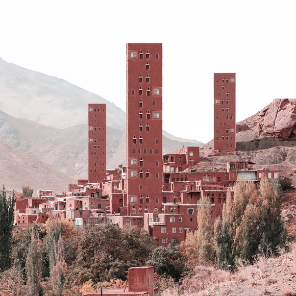 Arquiteto reimagina a construção vernacular iraniana a partir de ideias futuristas - Imagem de Destaque