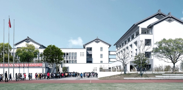 溧阳市实验小学新校区 / 浙江大学建筑设计研究院 - 中小学校