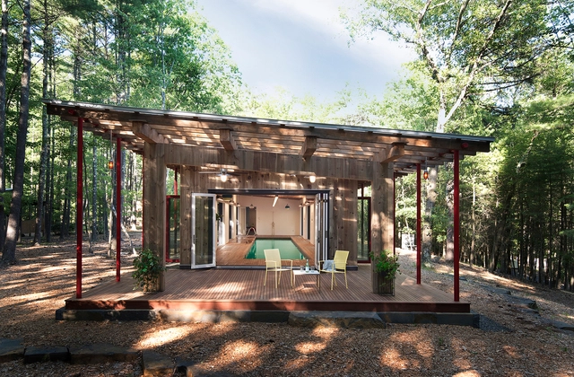 Casa de piscina Woodstock / North River Architecture & Planning - Obras De Pequeña Escala