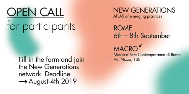 Open Call : New Generations, ATLAS of emerging practices. - Featured Image
