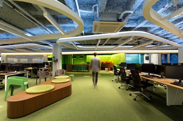 Max Milhas 5º Pavimento / Todos Arquitetura - Escritórios, Viga, Cadeira, Mesa