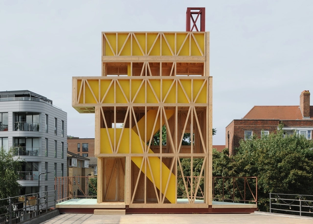 波将金‘双面’剧院，暗藏文化隐喻 / Maich Swift Architects - 展馆