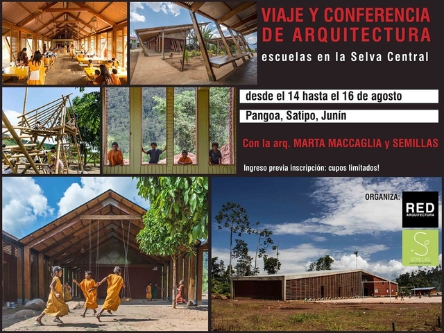 Viaje de Arquitectura: Escuelas en la Selva Central con Marta Maccaglia y Semillas - Imagen Principal