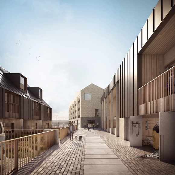 Este proyecto reimagina el patrimonio industrial para revitalizar un sitio portuario de la UNESCO en Inglaterra - Imagen Principal
