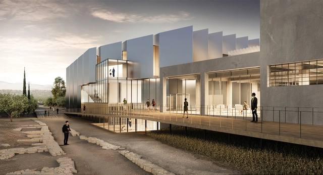 Proyecto para nuevo Museo Arqueológico en Esparta: reunir la arquitectura, la historia y el paisaje - Imagen Principal