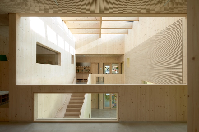Jardín infantil St. Laurentius / goldbrunner + hrycyk - Interiores Educativos