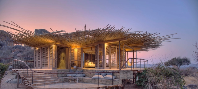 Alojamento Jabali Ridge / Nicholas Plewman Architects - Cabanas E Pousadas