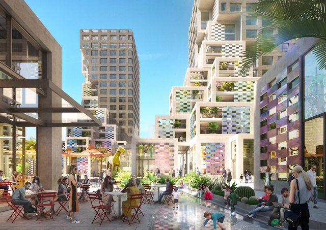MVRDV 阿布扎比创客园区“像素”破土动工 - 主图