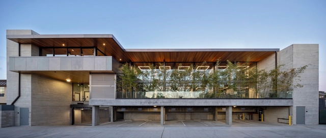 C3 Bank Headquarters / Brett Farrow Architect - Bank, Garden, Facade, Lighting