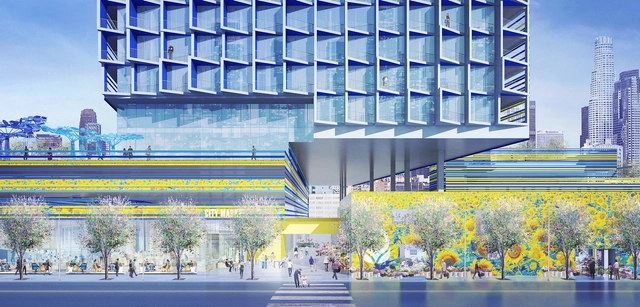 洛杉矶政府已批准鲜花市场重建计划，新方案将由Brooks + Scarpa规划设计 - 主图