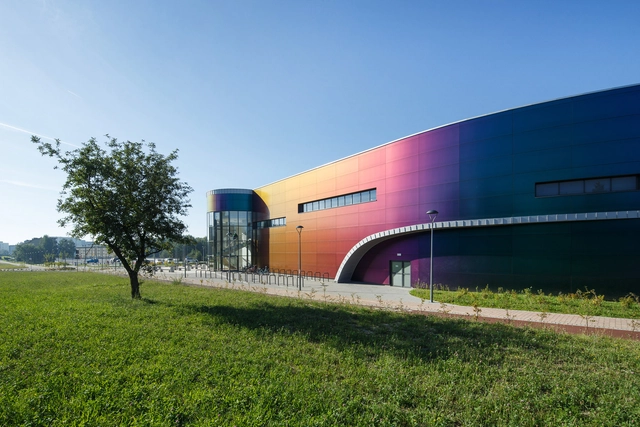 Aquatic Center Wodny Park Tychy / TKHolding Architekture BIM VR - Exterior Photography, Sustainability, Facade