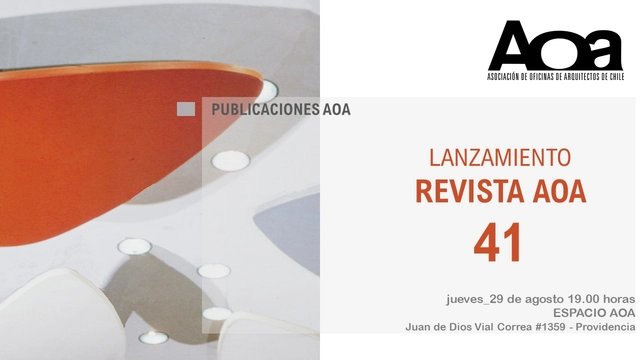 Lanzamiento Revista AOA N°41 - Imagen Principal