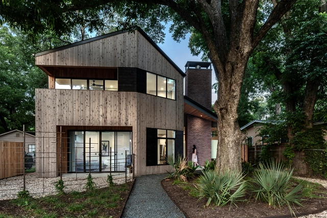 Casa tallada / Matt Fajkus Architecture  - Casas
