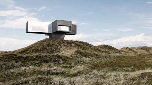 Studio Viktor Sørless Designs Coastal Dune House in Denmark - Featured Image
