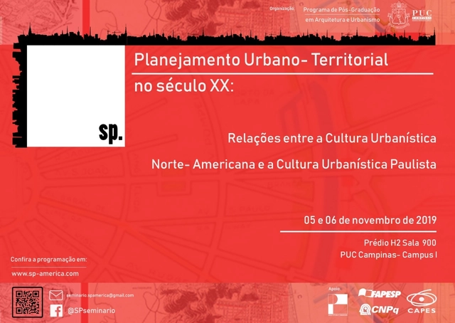Seminário Planejamento Urbano-Territorial no Século XX: Relações entre a Cultura Norte-Americana e a Cultura Urbanística Paulista - Imagem de Destaque