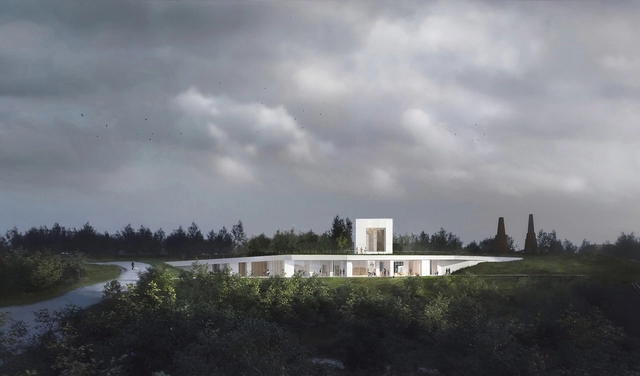 Praksis Arkitekter 赢丹麦联合国教科文组织游客中心竞赛 - 主图