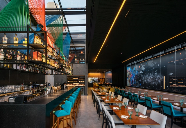 Restaurante Imakay / Urdi Arquitetura - Restaurante, Mesa, Cadeira, Iluminação