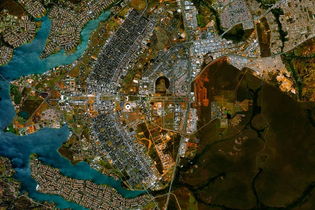 INPE disponibiliza imagens de alta resolução para auxiliar no planejamento urbano das cidades - Imagem de Destaque