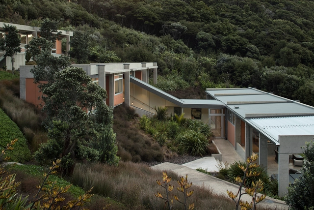 Residência da Baía de Parekura / Bossley Architects - Casas