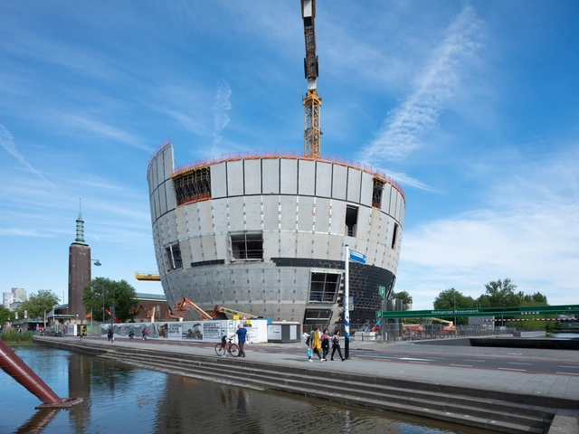 El primer depósito de arte de acceso público diseñado por MVRDV en Rotterdam - Imagen Principal