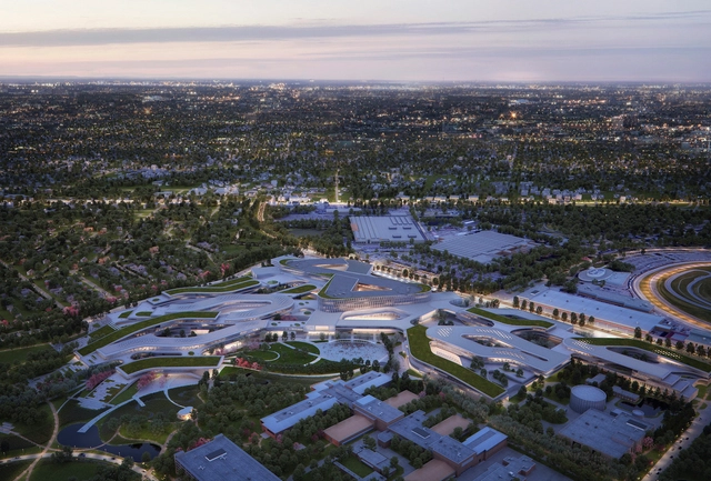 Snøhetta projeta masterplan para o centro de pesquisa da Ford nos EUA - Imagem de Destaque