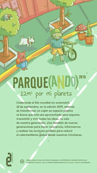 Parqueando 2019 "12m² por mi planeta" - Imagen Principal