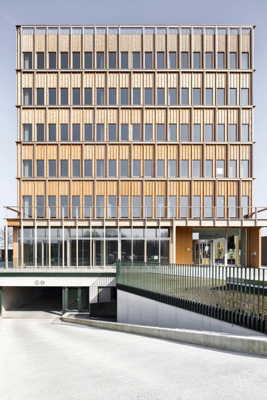IOK Headquarters / HUB - Exterior Photography, Institutional Buildings, Facade