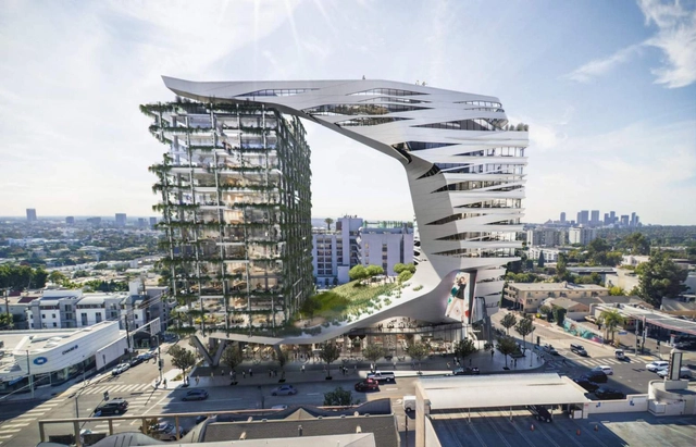 Morphosis projeta torre de uso misto para a Viper Room em Los Angeles - Imagem de Destaque