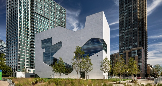 Biblioteca Hunters Point / Steven Holl Architects - Bibliotecas