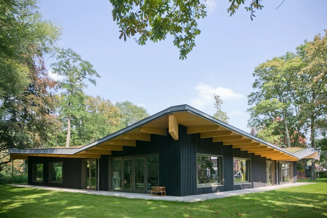 Groenendaal Primary School Park Classrooms  / HUB - Exterior Photography, Sustainability, Facade