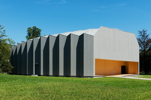  维迪洛桑剧院临时剧场  / Yves Weinand Architectes sàrl + Atelier Cube - 展馆