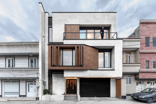 Parnian House / White Cube Atelier - Exterior Photography, Houses, Door, Facade