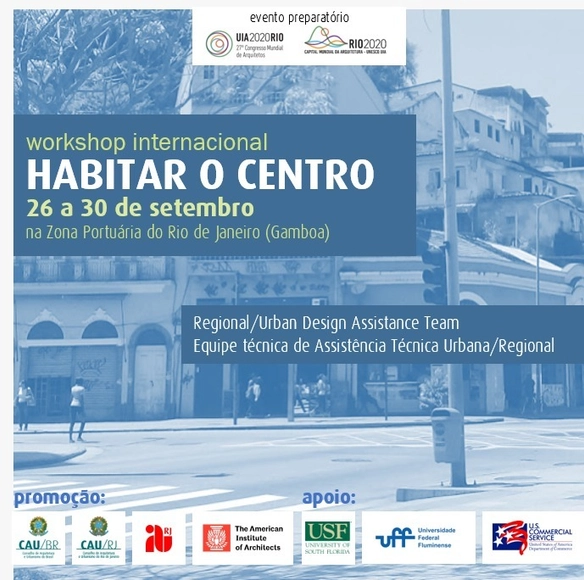 Workshop internacional discute as possibilidades para a habitação na Zona Portuária do Rio de Janeiro - Imagem de Destaque