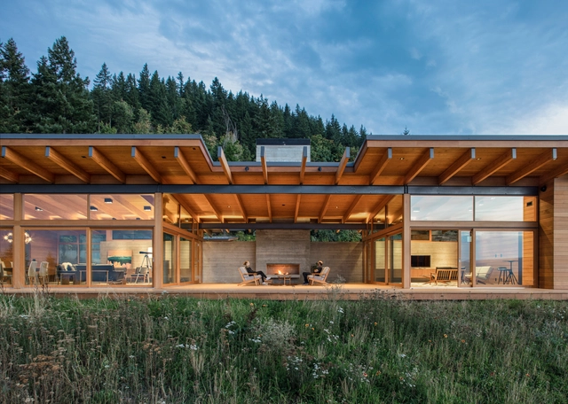 Casa río Hood / Scott | Edwards Architecture - Casas