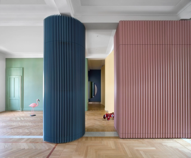 Casa teatro / Bodà Architetti - Interiores De Apartamentos