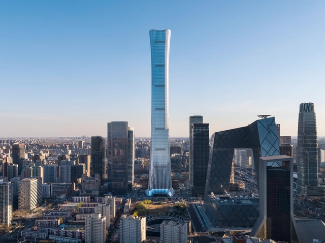 KPF projeta a torre CITIC, o edifício mais alto de Pequim - Imagem de Destaque