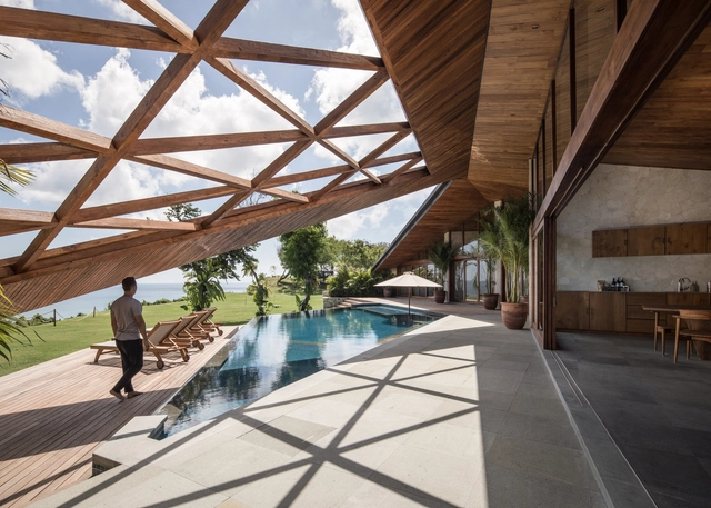 Cliff Front 7 (WT Carbon House) / Alexis Dornier - Interior Photography, Cabins & Lodges, Facade, Beam
