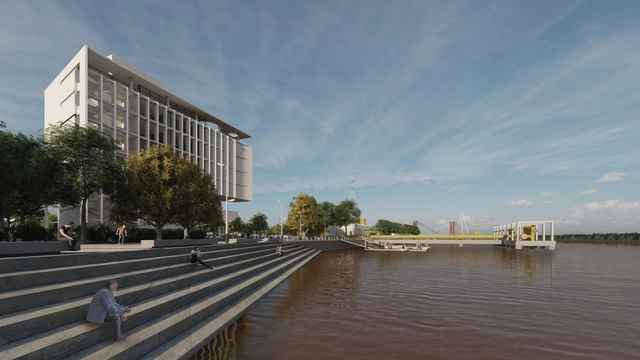 Ganadores del concurso para desarrollo arquitectónico, urbanístico y paisajístico en Santa fe, Argentina - Imagen Principal