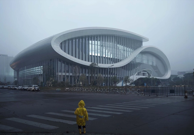 Zhejiang HuangLong Aquatics Center  / CSADI - Gymnasium